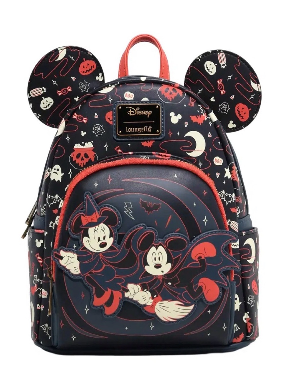 Disney x Loungefly Minnie & Mickey Halloween Mini Backpack